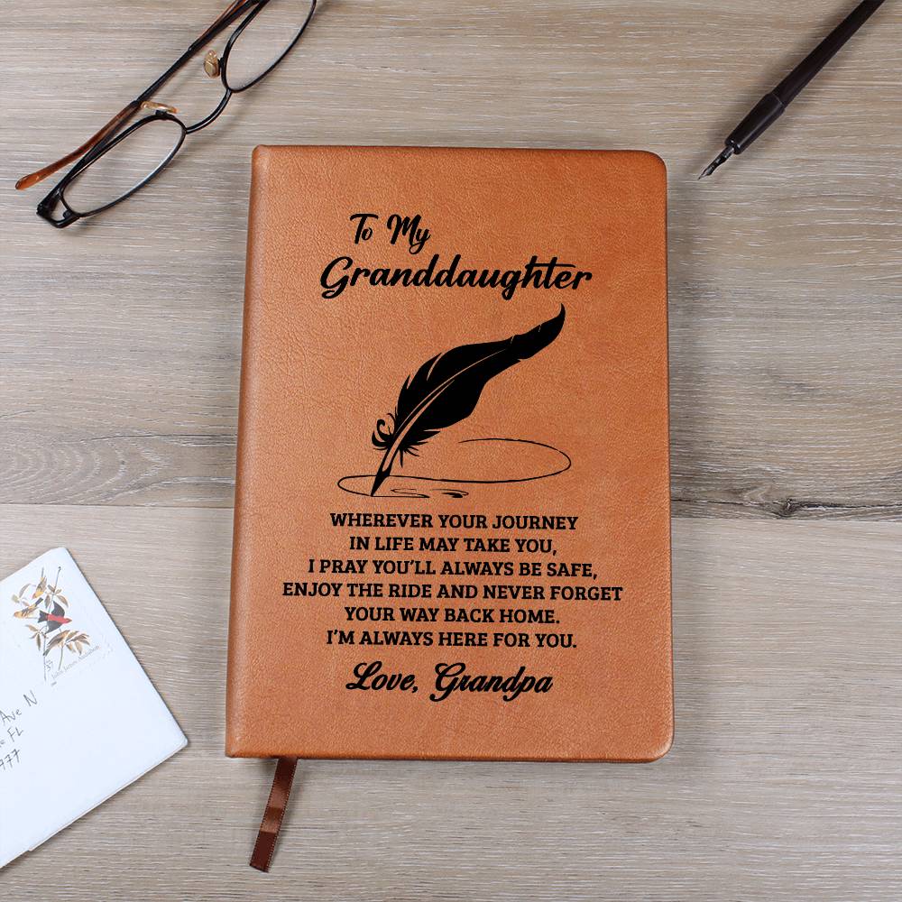 Granddaughter Gift From Grandpa, "Never Forget", Graphic Journal