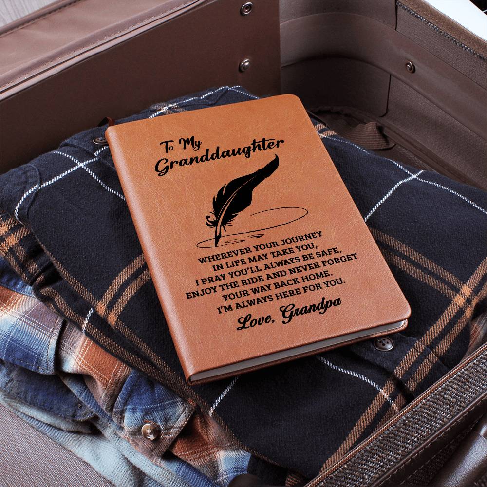 Granddaughter Gift From Grandpa, "Never Forget", Graphic Journal