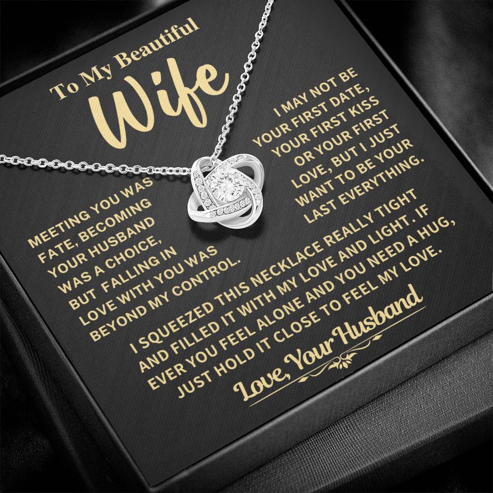 Gift For Wife, "Meeting You Was Fate"