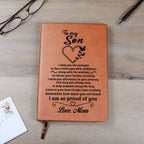Son Gift From Mom, "Proud of You", Graphic Journal