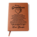 Grandson Gift From Grandpa, "Always Remember", Graphic Journal