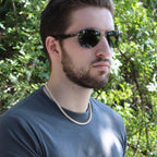 Son Gift, From Mom, "Believe In Yourself"-Cuban Chain Necklace