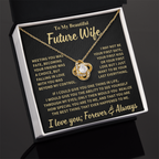Future Wife Gift, "Your Last Everything", Knot Necklace