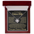 Future Wife Gift, "Your Last Everything", Knot Necklace