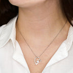 Wife Gift From Husband, "My Love & Light", Forever Love Necklace