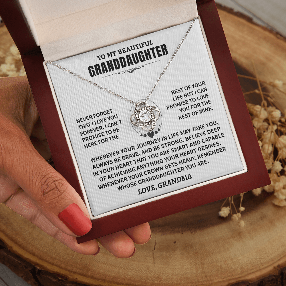 Necklace Gift For Granddaughter From Grandma